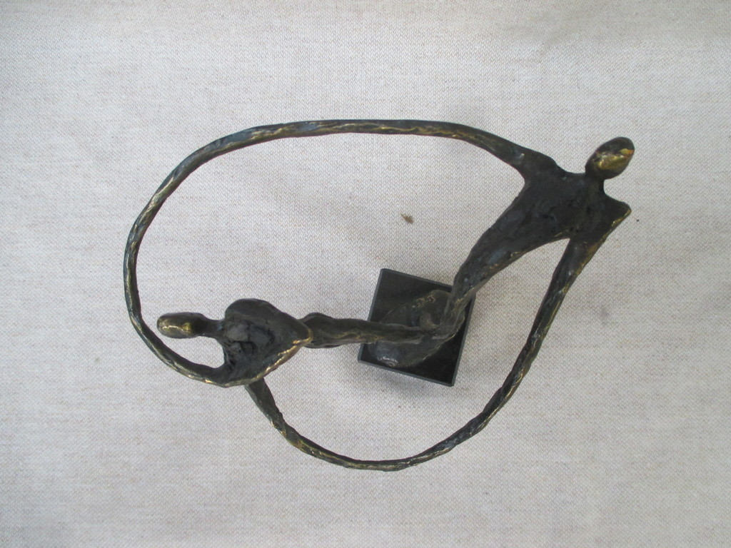 Ger van Tankeren: Verbronsd sculptuur, Heart to Heart kopen? Bied vanaf 25!