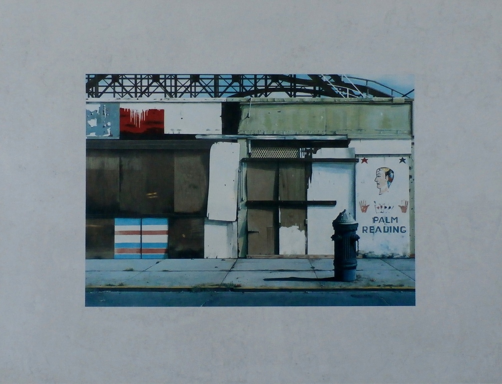 Siet Zuyderland - Litho: Reading 4 - gesigneerd  verkocht voor € 170!