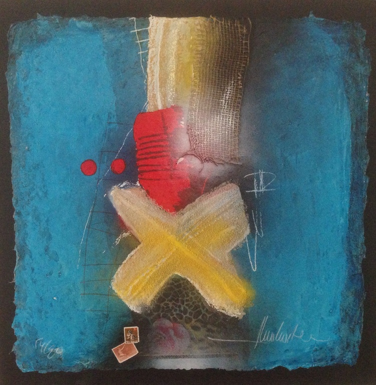 Theo koster, gemengde techniek , missing verkocht voor € 70!