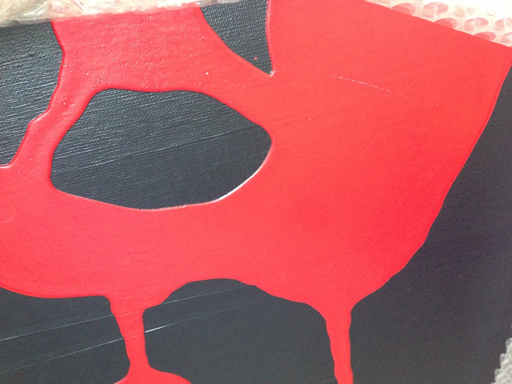 Uniek topwerk van Geert Jan Jansen (1x1m) kopen? Bied vanaf 550!