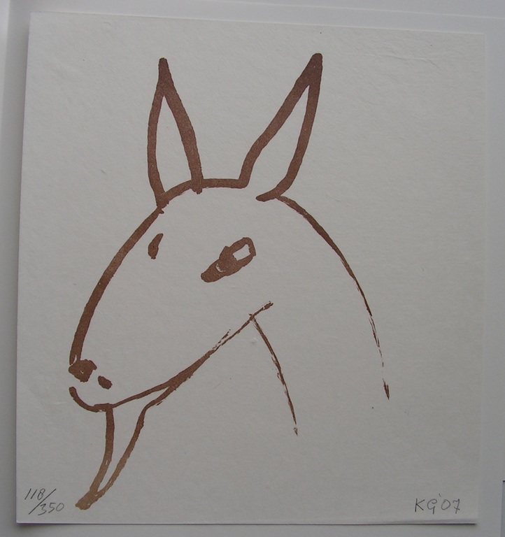 Klaas Gubbels - lithografie - het geitje verkocht voor € 95!