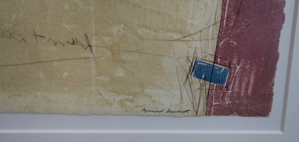 Bernard Remusat: Carborundum, Poignard du Soleil-Kayenta - Ingelijst kopen? Bied vanaf 70!