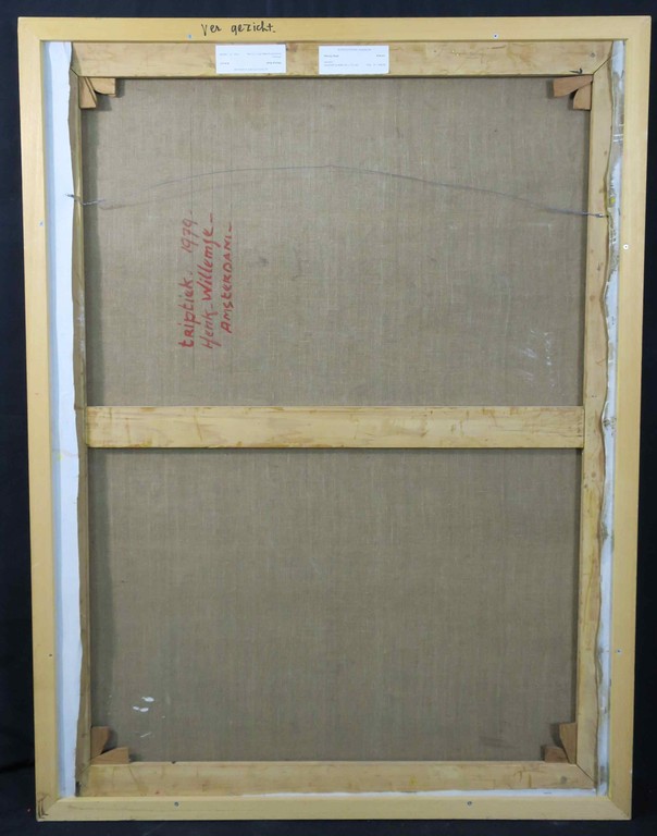 Meertje Kaal: Olieverf op doek, Ver gezicht - Ingelijst (groot) kopen? Bied vanaf 50!