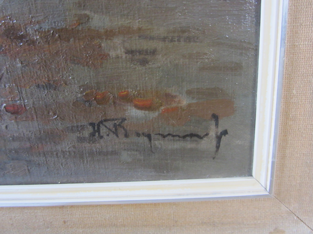 olieverf, stadsgezicht in Delft kopen? Bied vanaf 1!