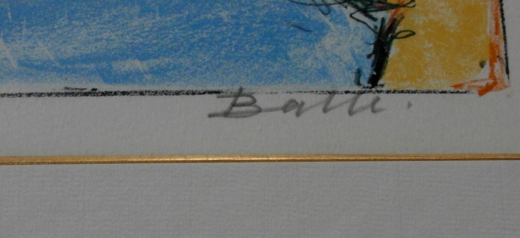 Mogens Balle - ingelijste litho kopen? Bied vanaf 185!