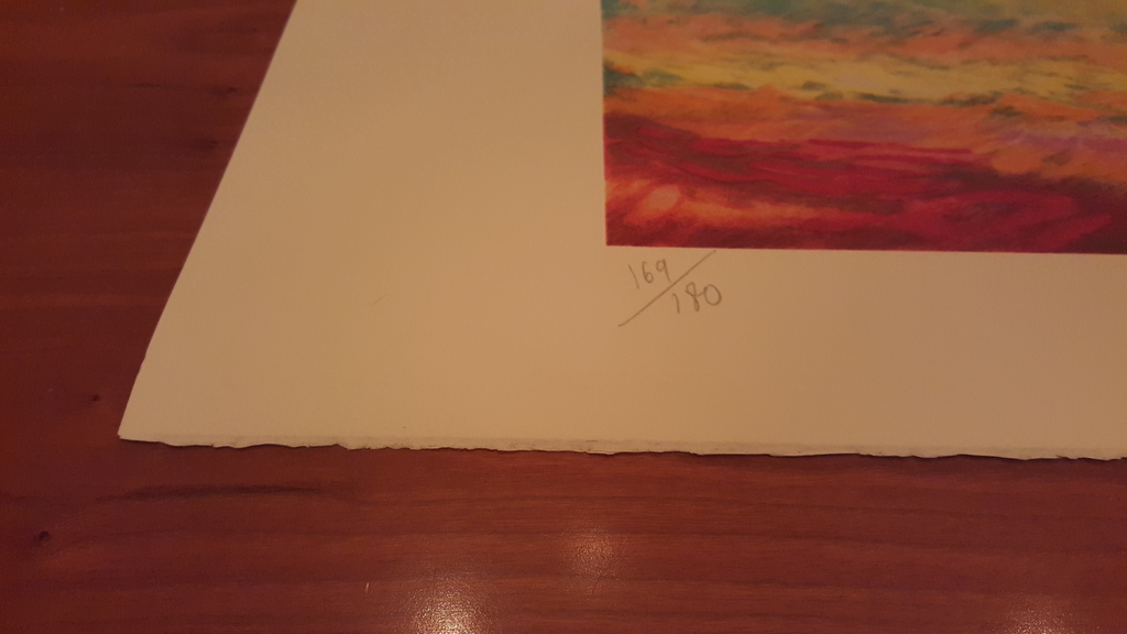 JEAN FERNAND -ALIZÉS, lithografie op handgeschept papier, handgesigneerd kopen? Bied vanaf 1!