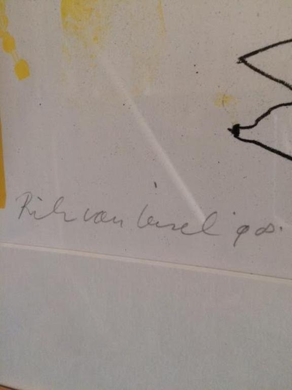 Rik van Iersel  Zeefdruk zonder titel  Ingelijst kopen? Bied vanaf 75!