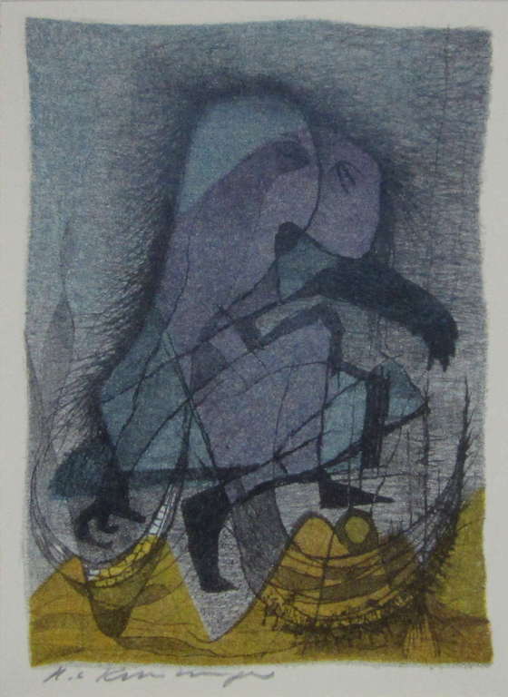 Harry van Kruiningen, boek met acht litho's  kopen? Bied vanaf 300!