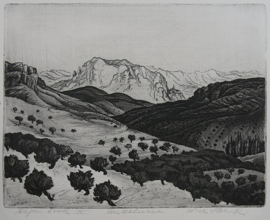 Dick Stolwijk: Ets, Andalucia verkocht voor € 60!