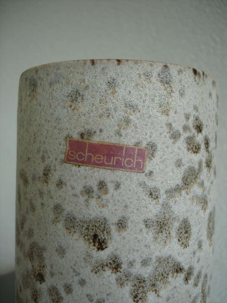 SCHEURICH: keramische cylindervaas kopen? Bied vanaf 15!