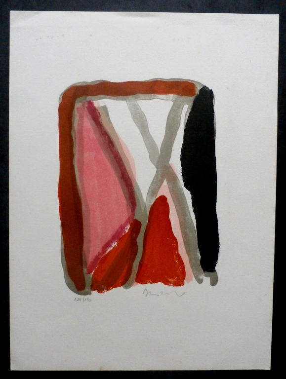 Bram van Velde - litho  Litho No 266 voor prent 190. kopen? Bied vanaf 200!