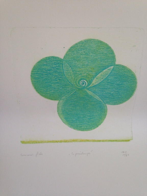 Eduard Flor: grafiek, le printemps 170/190 kopen? Bied vanaf 15!