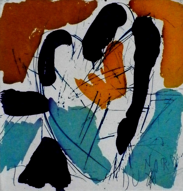 Jan Cremer - ets: Tulpe du Nora - met opdracht: Voor Rina (Berghuis) kopen? Bied vanaf 150!