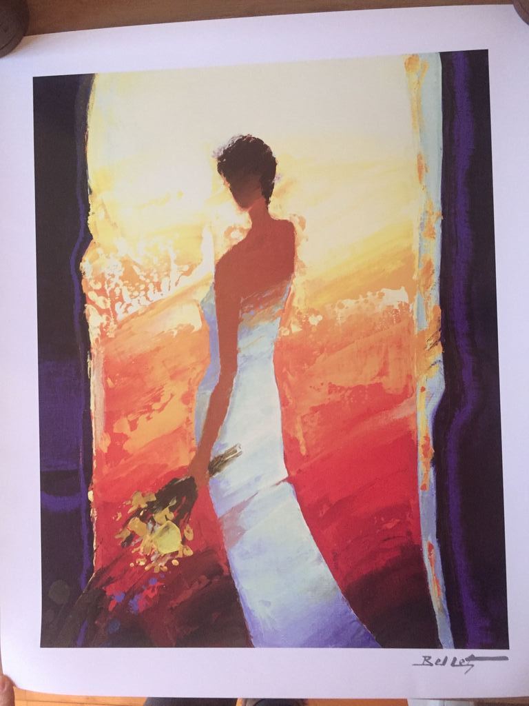 Emile Bellet: kleurenlitho, Chaude Lumiere d'Ete  kopen? Bied vanaf 20!