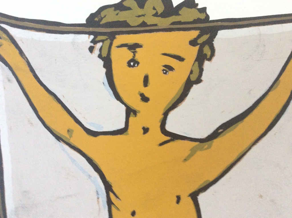 Bart Drost mannetje van Dalen met doek kopen? Bied vanaf 1!