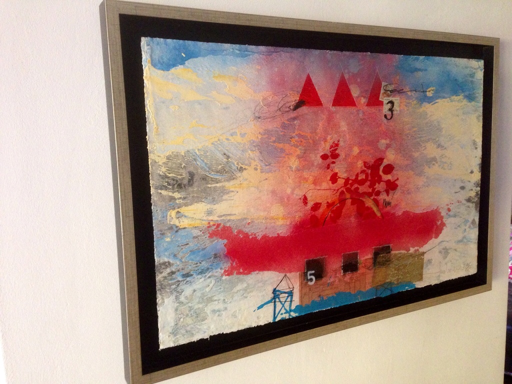 Theo koster , schilderij , traces 2 kopen? Bied vanaf 1!