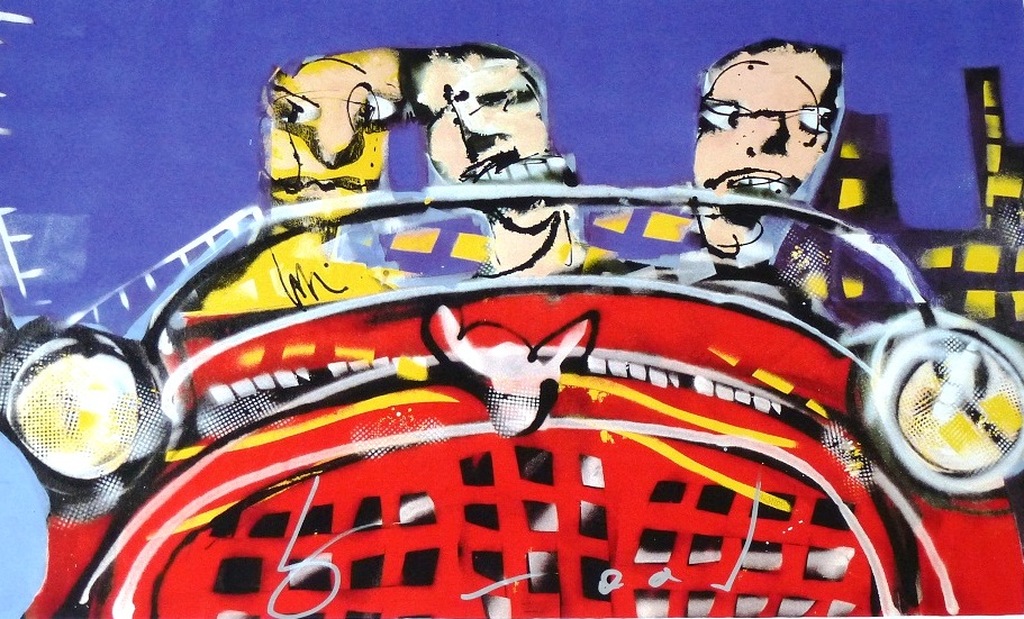Herman Brood, Zeefdruk: American Dream, Handgesigneerd, 94/100 kopen? Bied vanaf 325!