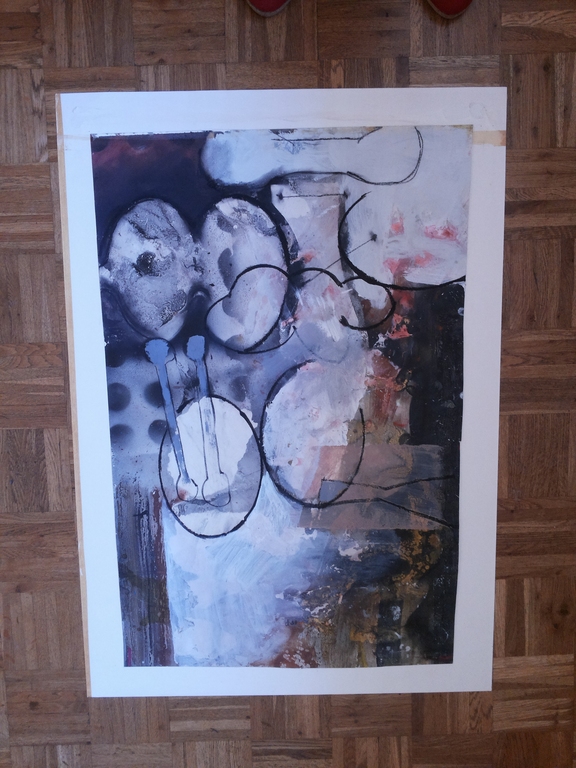 Nicolas Dings: schilderij, geen titel kopen? Bied vanaf 95!