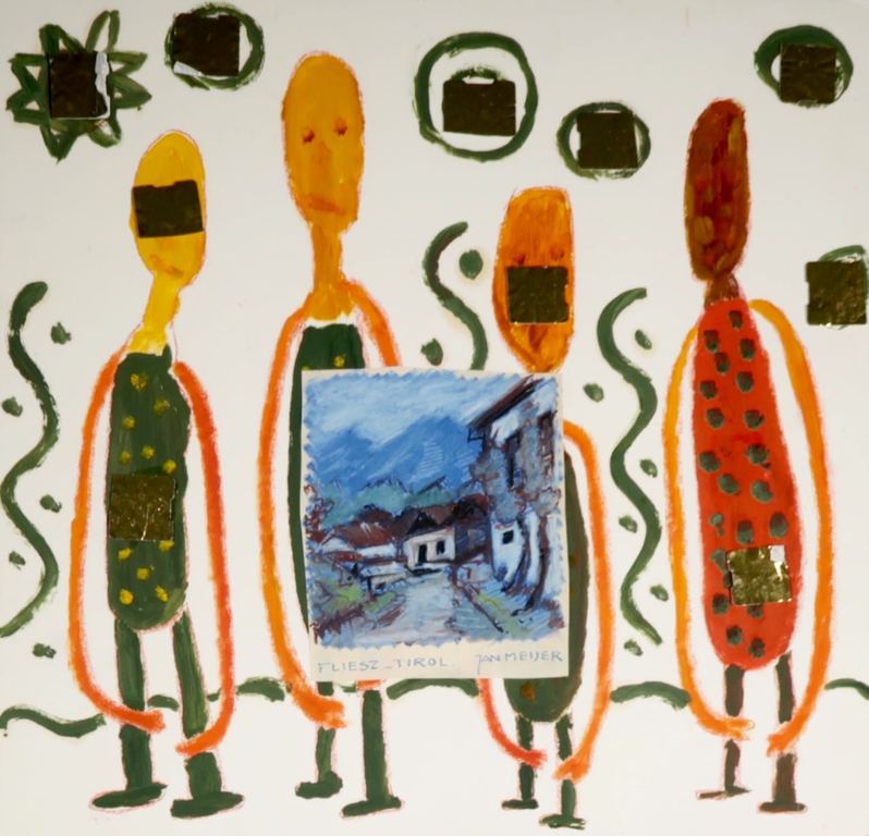 Lot met 5x gemengde techniek van Meertje Kaal kopen? Bied vanaf 1!