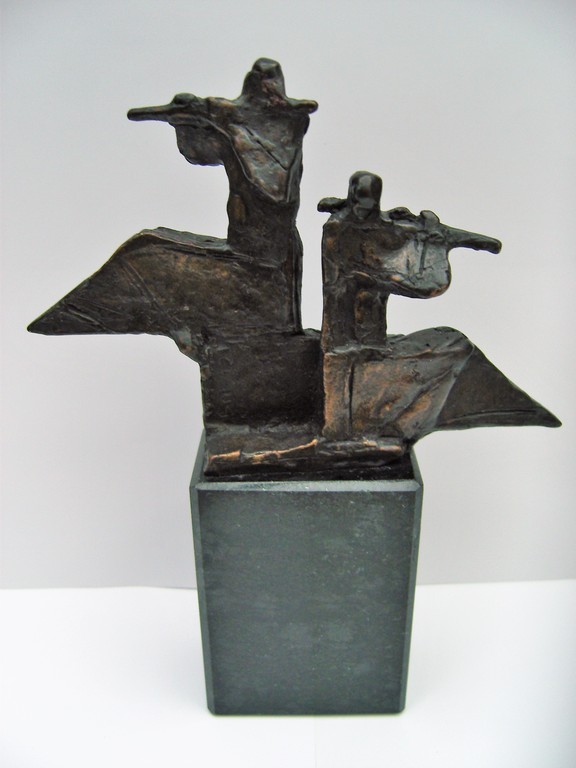 Eric Claus: Bronzen beeldje  kopen? Bied vanaf 150!