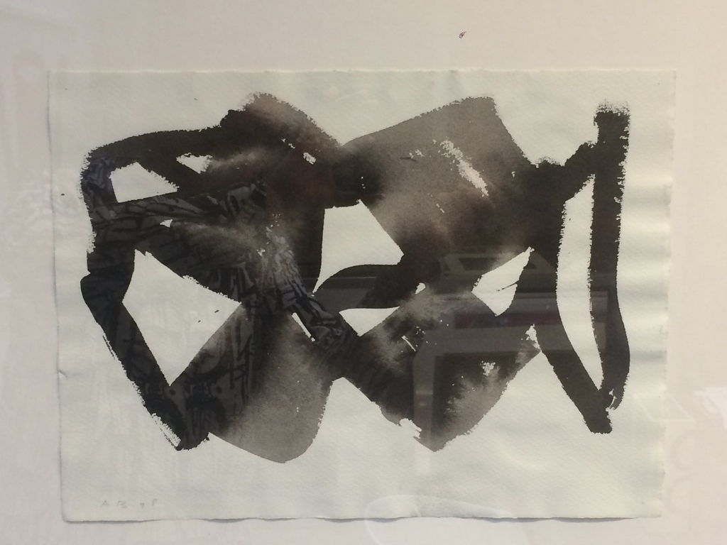 Arie Berkulin, inkttekening in lijst in perfecte staat verkocht voor € 195!