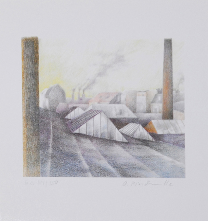 Anneke Pinckernelle: Lithografie, Stad kopen? Bied vanaf 1!