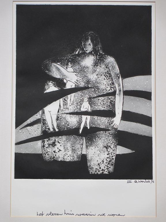 Ans Wortel, Het vlezen huis waarin we wonen, Ets verkocht voor € 65!