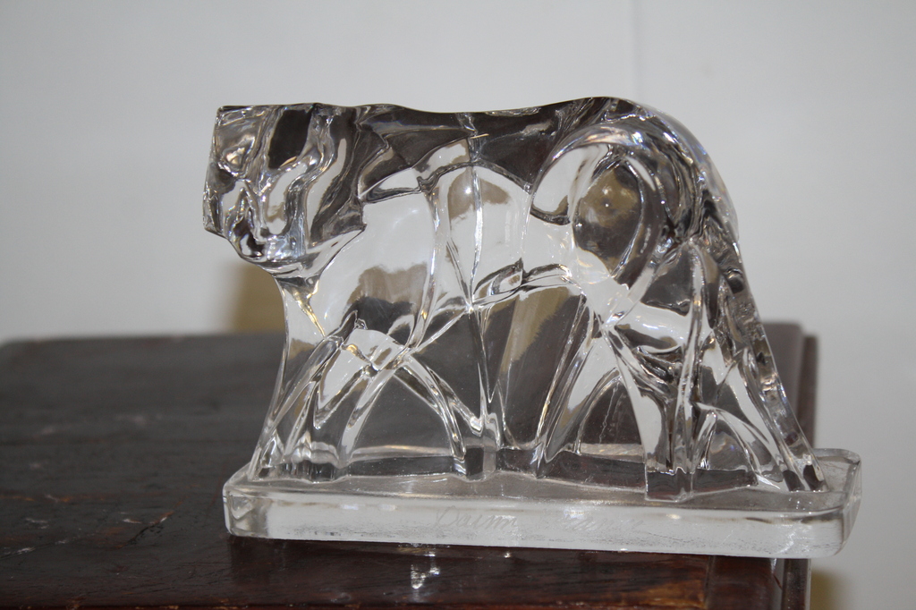 GLAS SCULPTUUR PANTER kopen? Bied vanaf 25!
