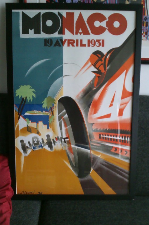 Grand Prix Monaco 1931, Falcucci 1930, lithoaffiche kopen? Bied vanaf 200!