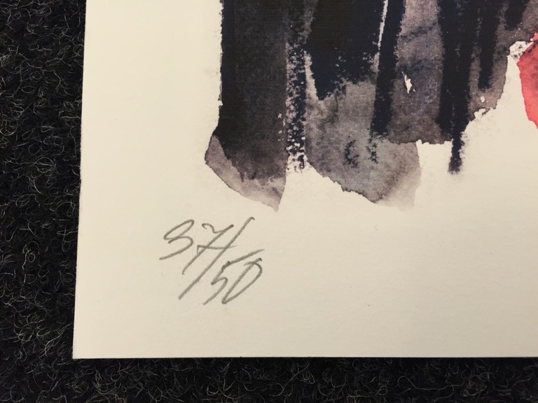 JAN SIERHUIS 2 x ZEEFDRUK/ LITHO    DANSERES kopen? Bied vanaf 1!