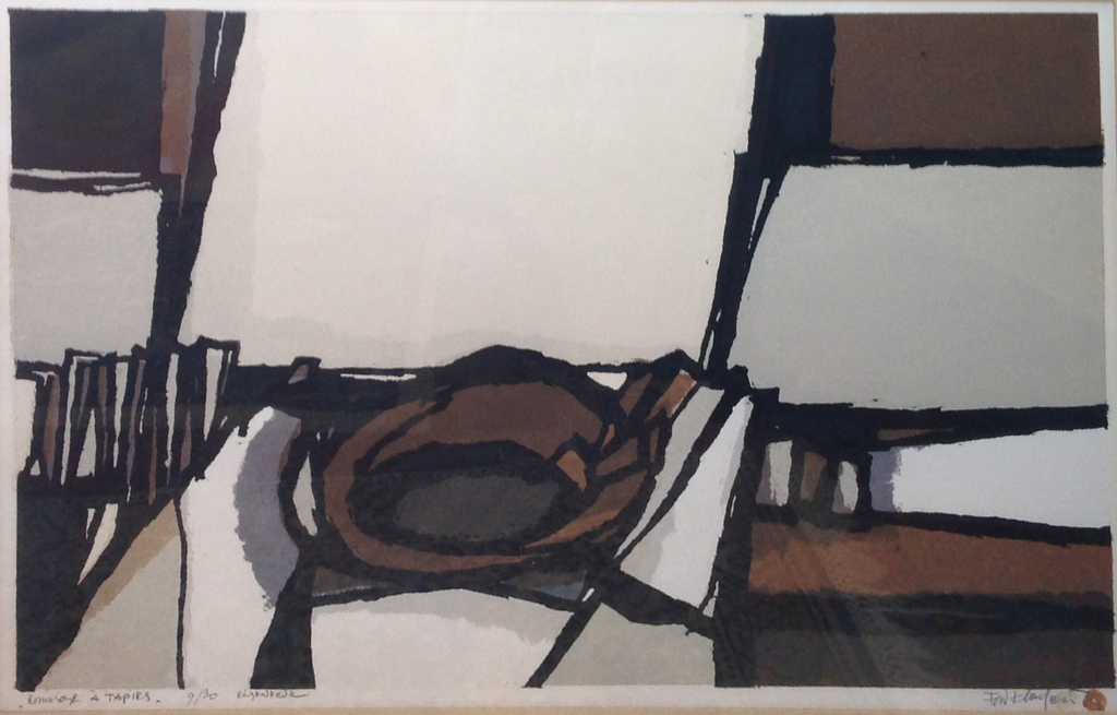 Fon Klement, Hommage a Tapies verkocht voor € 140!