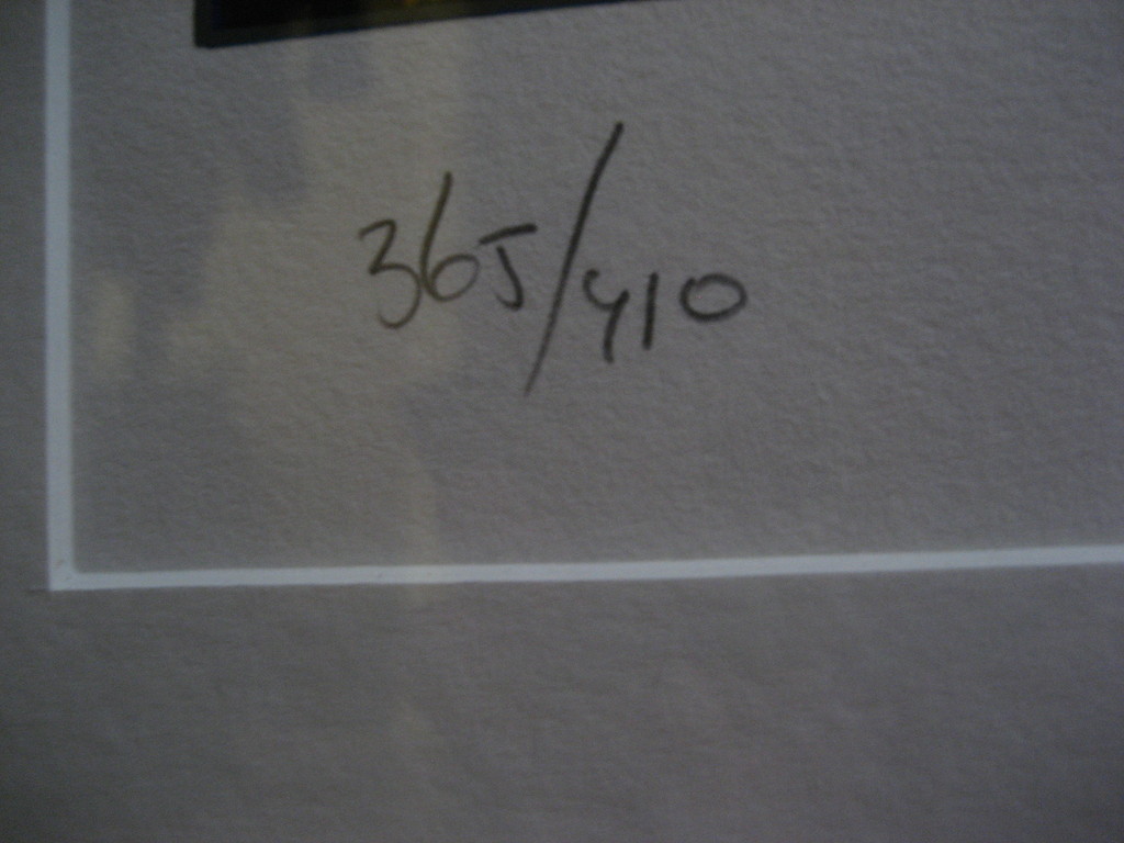 Theo Koster - grote ingelijste zeefdruk - 'Weerspiegeling' kopen? Bied vanaf 125!