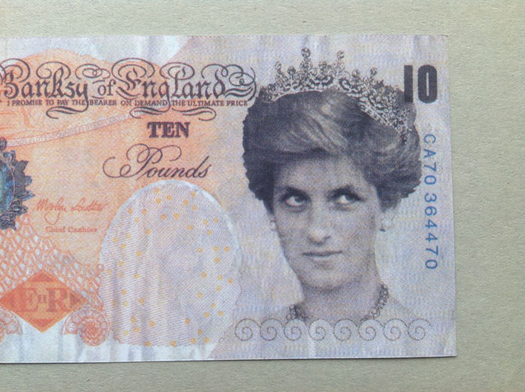 Di faced tenner-lithografie van Engels 10£ biljet-multiple-2004 kopen? Bied vanaf 125!