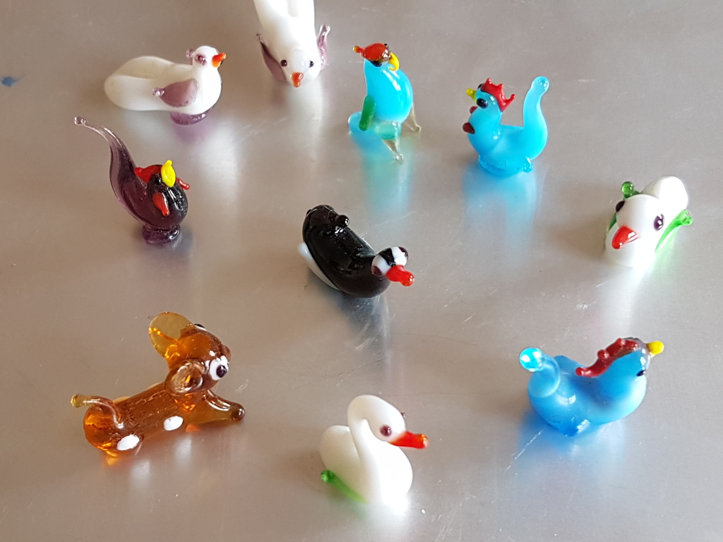 Miniature Murano glas-Venezia-Italia-Lot van 10pz kopen? Bied vanaf 1!