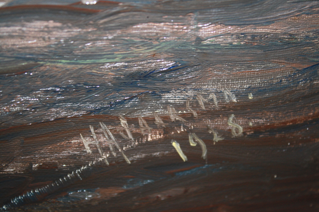 H A JAARSMA  1881-1970     ZEEGEZICHT  BIJ MAANLICHT kopen? Bied vanaf 325!