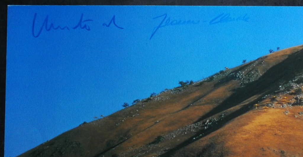 Christo - fotolitho : The Umbrella's California - gesigneerd - 1991 kopen? Bied vanaf 75!