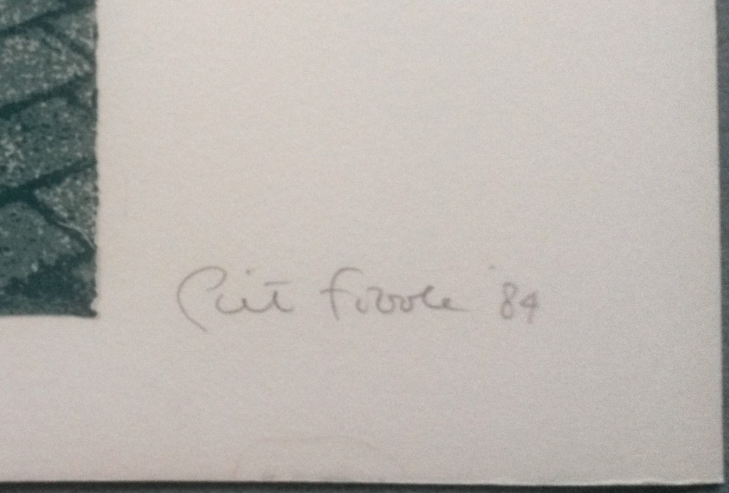 Piet Fioole - zeefdruk - Oost noord oost - 1984 kopen? Bied vanaf 1!