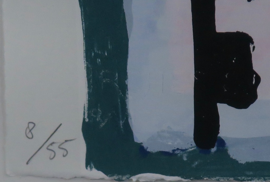 Cees Dolk: Zeefdruk, Figurenplan 2 -Ingelijst kopen? Bied vanaf 40!