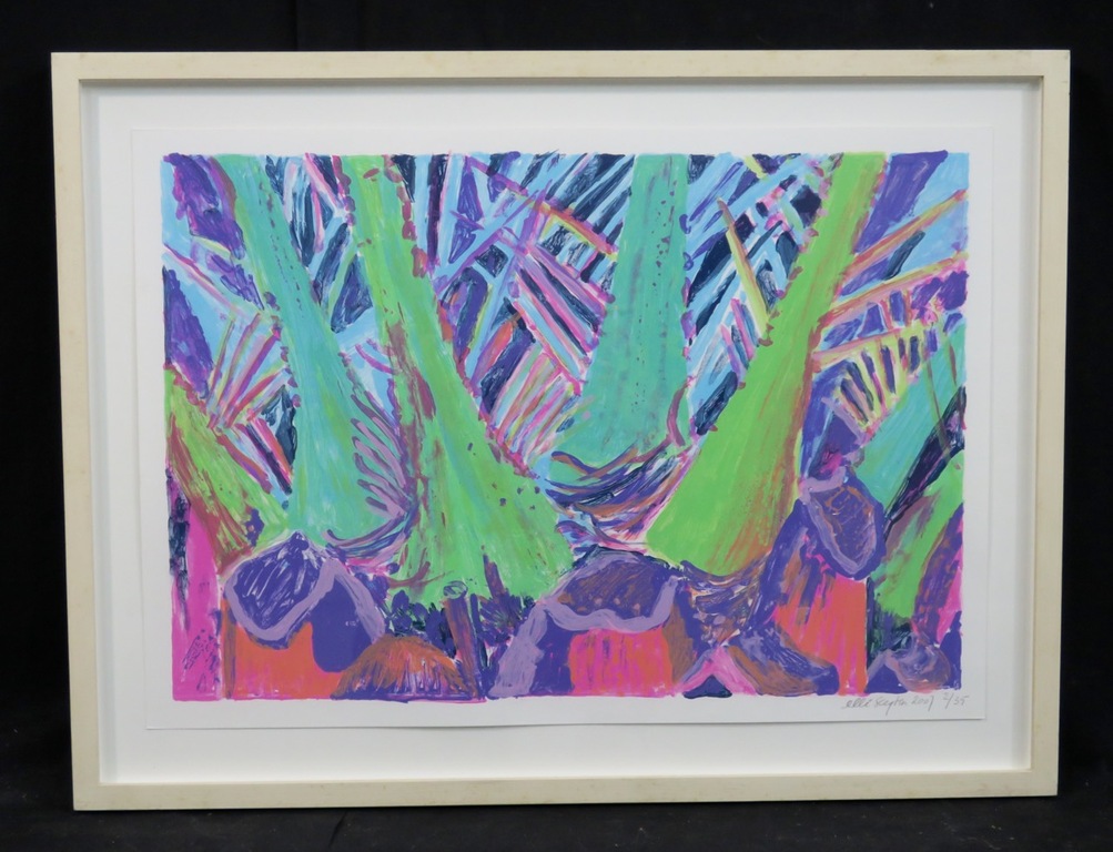 Ellie Slegten: Zeefdruk, Plaatsmaken - Ingelijst kopen? Bied vanaf 1!