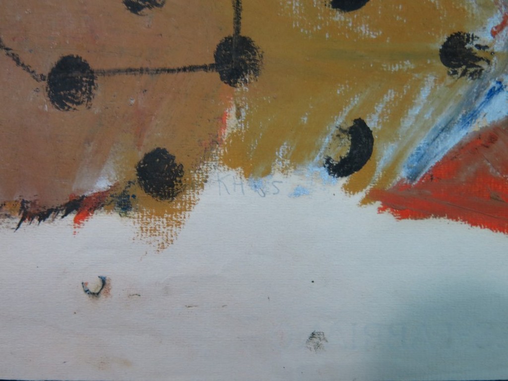 Klaas Hoek: Tekening, Cubistische vormen  kopen? Bied vanaf 1!