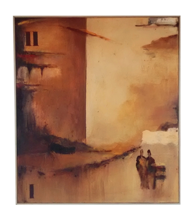 Denis Jully: Olieverf, Progression, 1998 verkocht voor € 250!