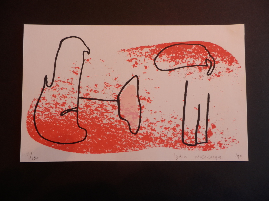 LYDIA WIERENGA   Zeefdruk   Handgesigneerd kopen? Bied vanaf 1!