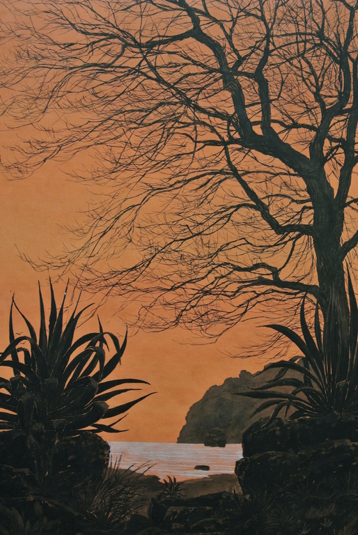 TOM ANEMA. Mooie Tropische Gouache  1965 *DAKA AANBIEDING* kopen? Bied vanaf 23!