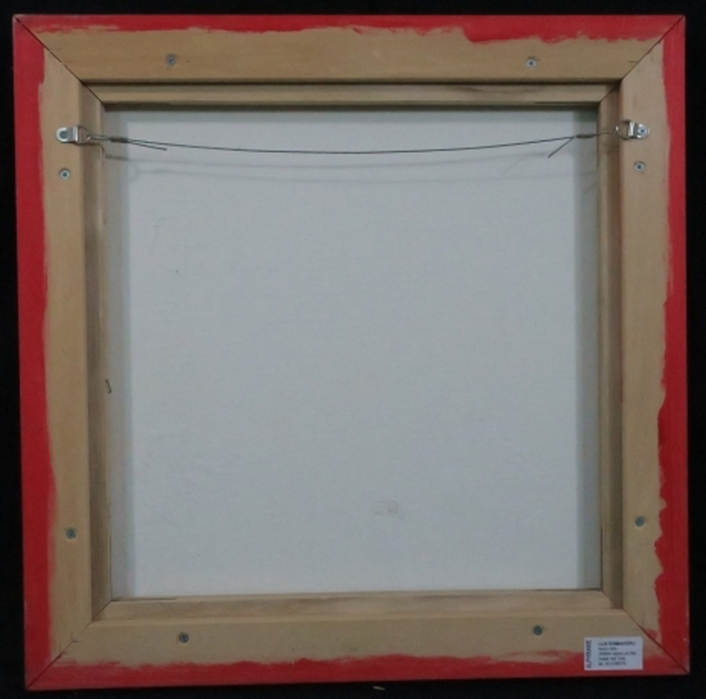 Meertje Kaal: Acryl op doek, Poesje poesje maauw - Ingelijst kopen? Bied vanaf 1!