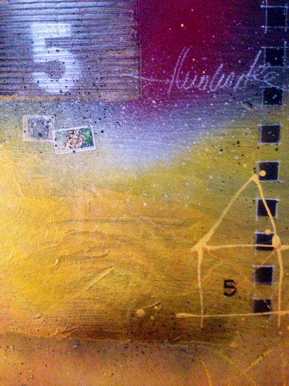 Theo koster schilderij titel: "5" kopen? Bied vanaf 1!