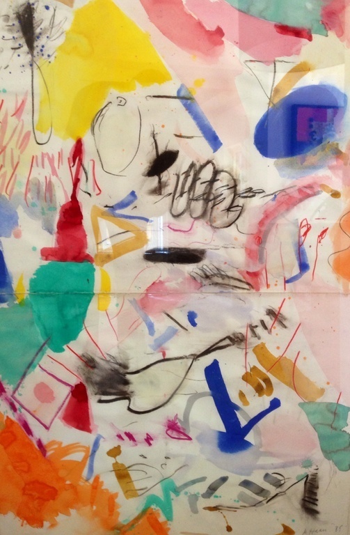 Jurjen de Haan - Zonder titel (GROOT werk) verkocht voor € 215!