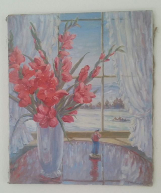 Clara Thorward, Olieverf, Stilleven met bloemen kopen? Bied vanaf 45!