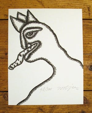 Pjeroo Roobjee - Pjeroo Roobjee, lot van 4 litho's kopen? Bied vanaf 1!