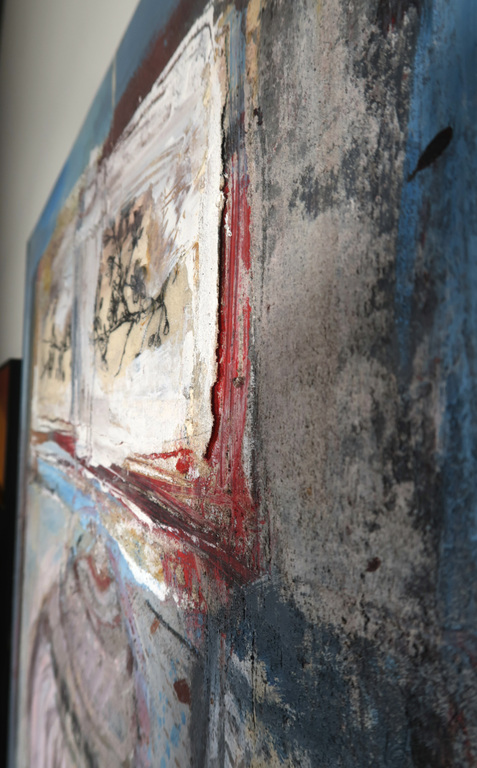 Ineke Bik: Acryl op paneel, Drieluik kamerscherm met oeuvre boek (Zeer groot) kopen? Bied vanaf 300!