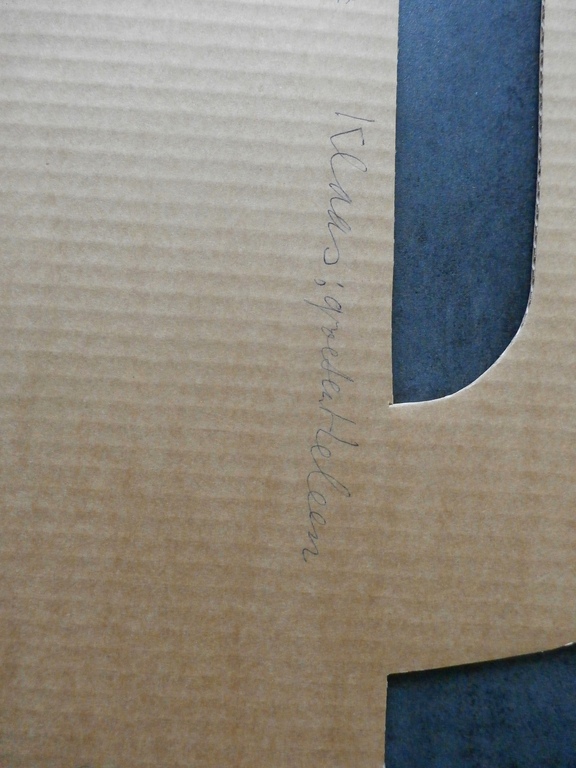 Klaas Gubbels - kartonnen koffiekan - 1993 kopen? Bied vanaf 275!